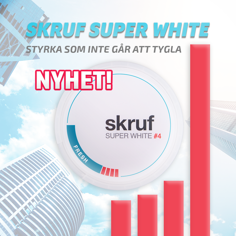 Skruf Super White Fresh No4