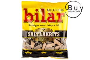 Ahlgrens bilar saltlakrits 100g