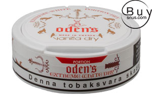 Oden's Extreme Vanilla White Dry Portion