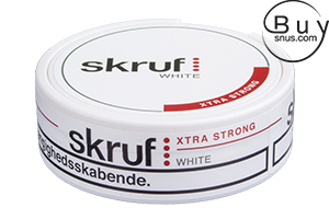 Skruf Xtra Strong White Chewing Bags