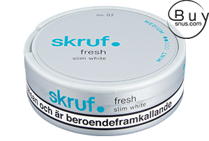 Skruf Slim Fresh White