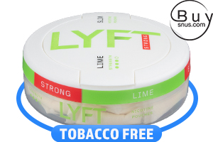 LYFT Strong Lime Slim Nicotine Pouches