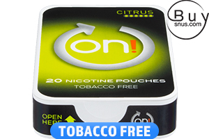 on! Citrus 6 - Nicotine Pouches