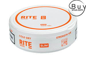 RITE Cold Dry White Slim Chewing Bags