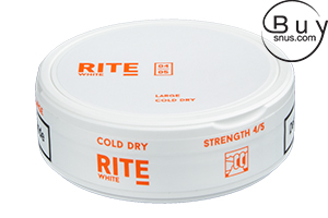 RITE Cold Dry White Large Chewing Bags