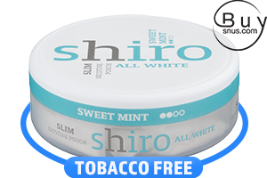 Shiro Sweet Mint Slim All White