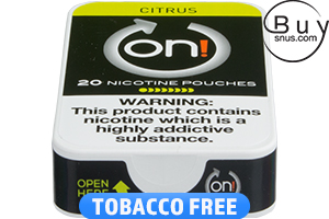 on! Citrus 8 - Nicotine Pouches