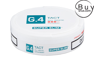 G.4 TACT Strong Super Slim All White