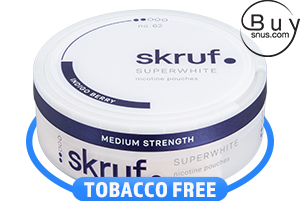 Skruf Superwhite No.62 Indigo Berry Medium Slim