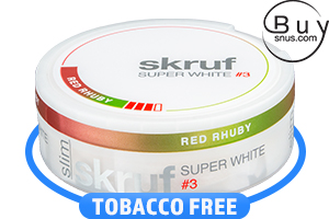 Skruf SW Slim Red Rhuby No.3 Nicopouches