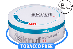 Skruf SW Slim Fresh No.4 Nicotine Pouches