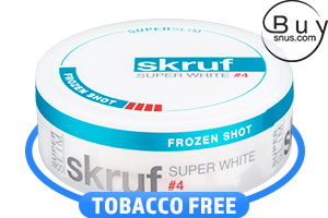 Skruf Super Slim Frozen Shot No.4 Nicotine Pouches