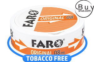 Faro Original 08 Nicotine Pouches