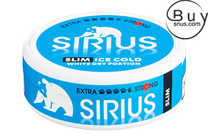 Sirius Slim Ice Cold White Dry Chewing Bags