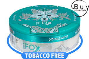 White Fox Double Mint Nicotine Pouches 