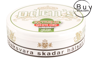 Odens Extreme Slim Wintergreen White Dry