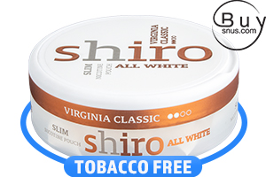 Shiro Virginia Classic Slim Nicotine Pouches