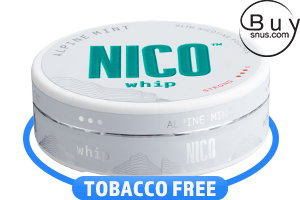 NICO Whip Alpine Mint Strong Nicotine Pouches