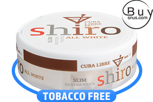 Shiro Cuba Libre Nicotine Pouches