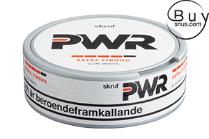 Skruf PWR Extra Strong Slim White Portion