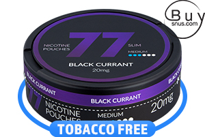 77 Black Currant Extra Strong Slim