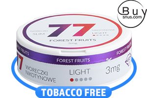 77 Forest Fruits Light Slim Nicotine Pouches