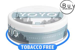 YOYO Moscow Vodka Cranberry Mint Nicotine Pouches