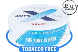 ZoneX Coldblast Extra Strong Slim Nicotine Pouches