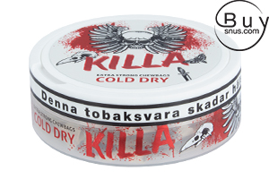 Killa Cold Dry Extra Strong Chewing Bags