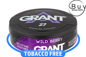 Grant Wild Berry Slim Nicotine Pouches