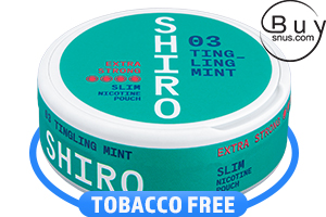 Shiro 03 Tingling Mint Extra Strong Slim