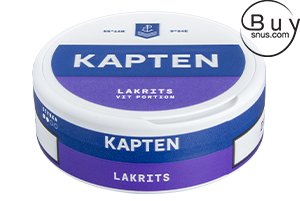 Kapten Lakrits Vit