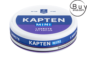 Kapten Lakrits Mini Vit