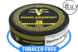 Ignite Banana Strawberry X-Strong Slim