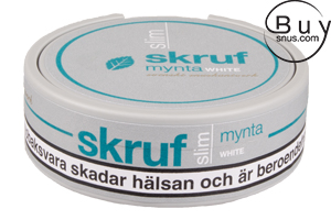 Skruf Slim Mynta White Portion