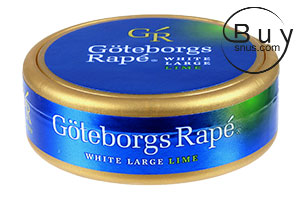 Göteborgs Rapé White Large LIME