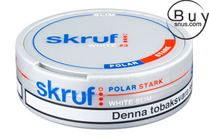 Skruf Slim Polar White Portion (Stark)