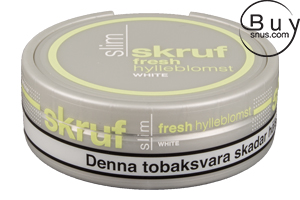 Skruf Slim Fresh Hylleblomst White Portion