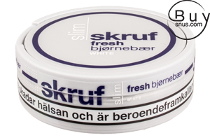 Skruf Slim Fresh Blackberry White