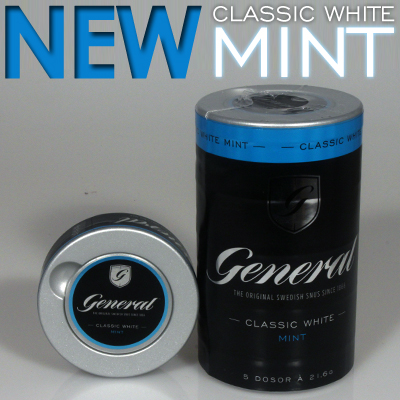 General Classic White Mint Portion!