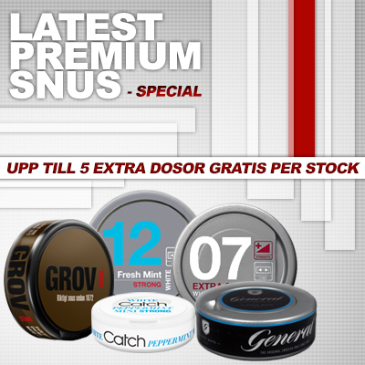 Latest Premium Snus Special