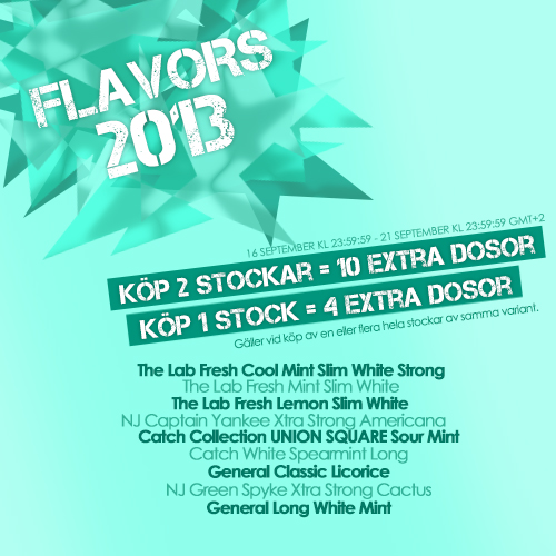 Flavors 2013!
