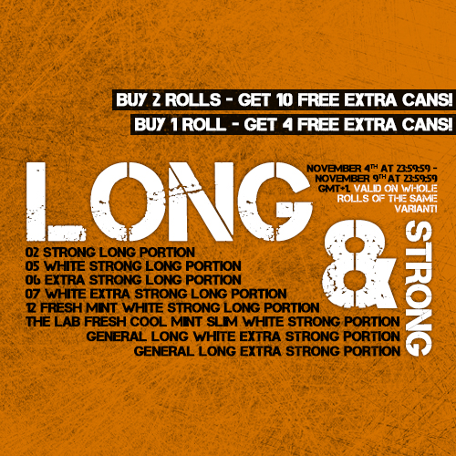 Long & Strong Special!!