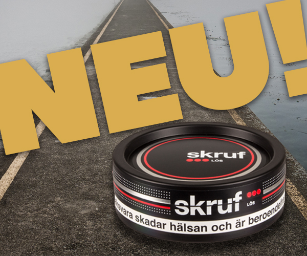 Neuer Loose Snus von Skruf