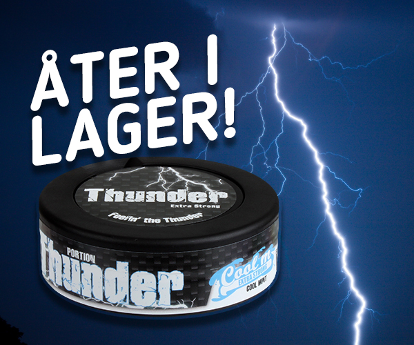 Åter i lager - Thunder White Cool Mint