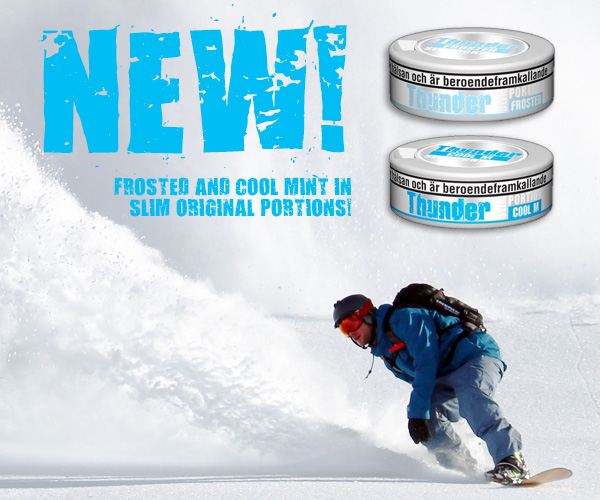 New snus from Thunder!