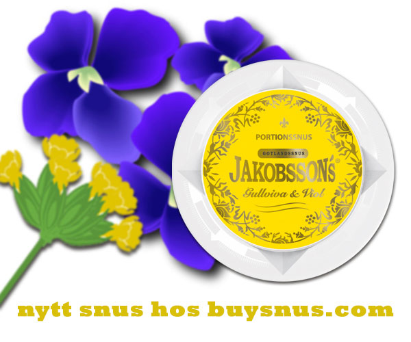 Nytt Jakobsson's-snus från Gotlandssnus!
