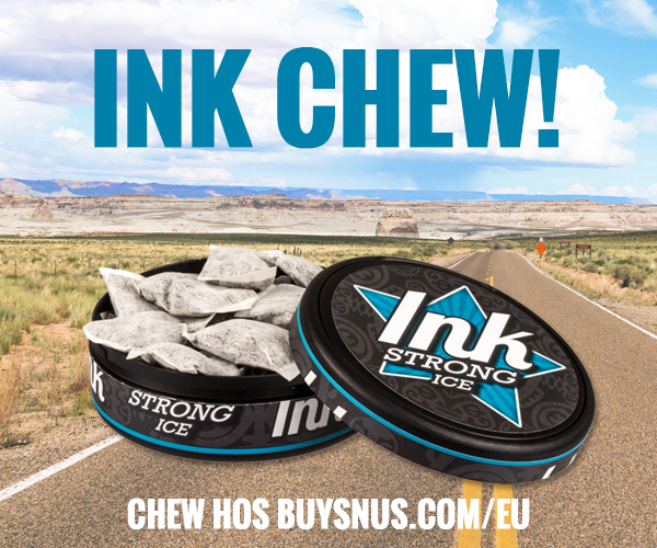 Ink chew - tuggtobak likt snus