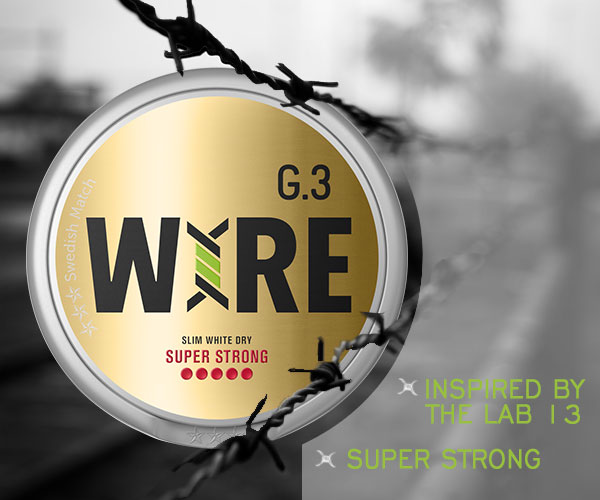 Neuer Snus bei buysnus.com, General G.3 WIRE Super Strong 