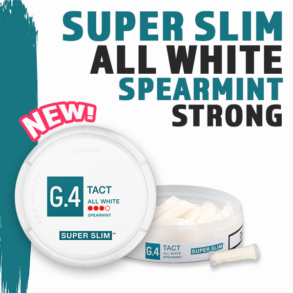 G4 TACT Strong Super Slim All White 